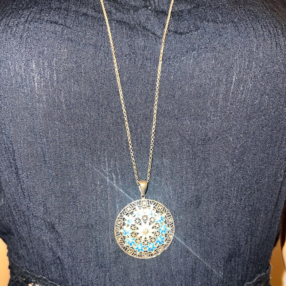 Silver Vintage Necklace